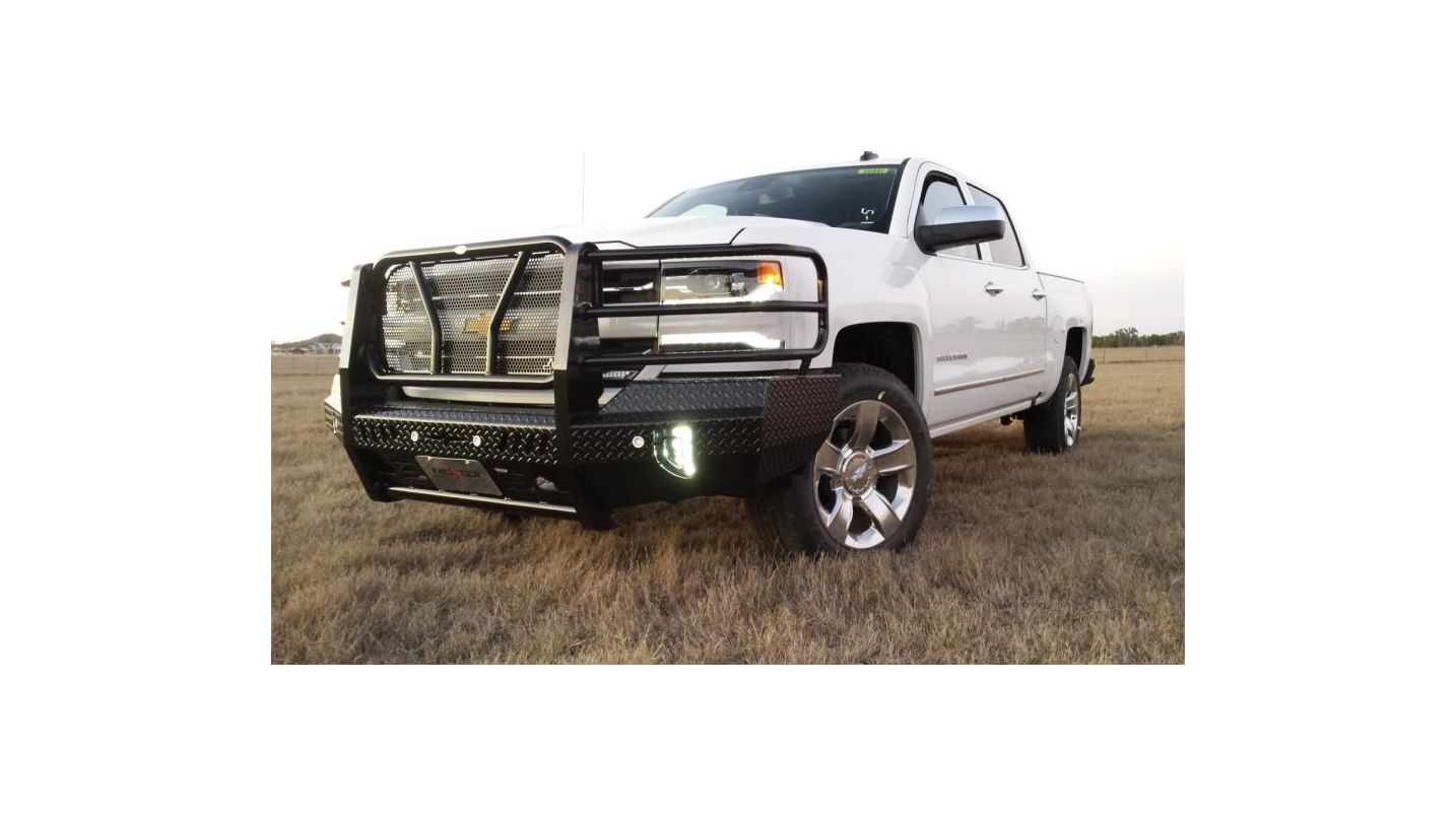 Chevrolet 16 18 Chevy Silverado 1500 Front Bumpers With Grille